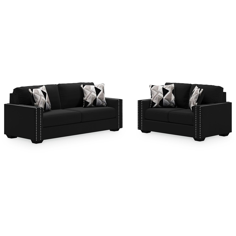 Gleston Sofa and Loveseat
