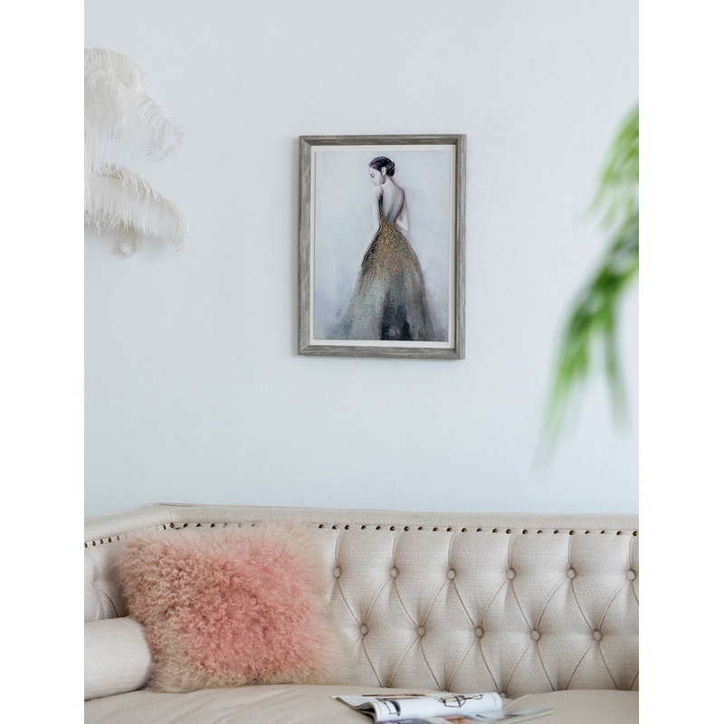 Feminine Figure Wall Art, Wall Decor For Living Room Dining Room Office Bedroom - Multicolor