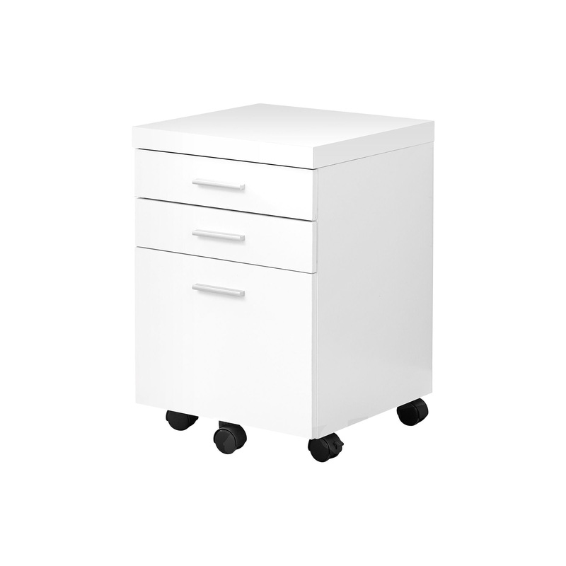 File Cabinet, Rolling Mobile, Storage Drawers, Printer Stand, Office, Contemporary & Modern