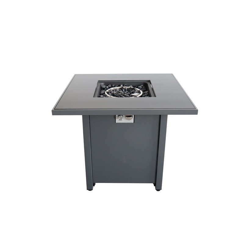Fire Pit For Outdoor Home Garden Backyard Fireplace - Gray