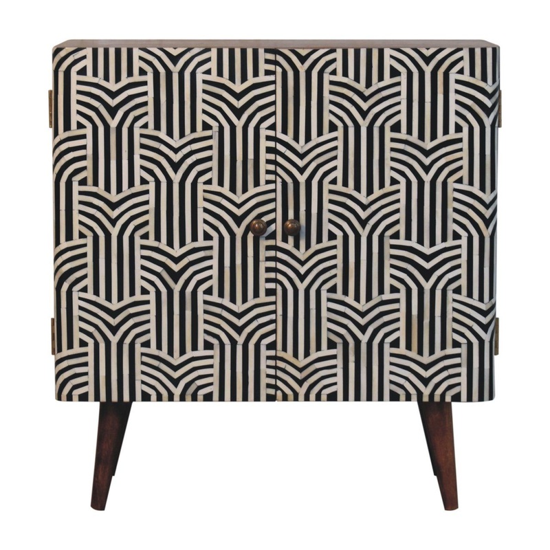 Edessa Bone Inlay Cabinet