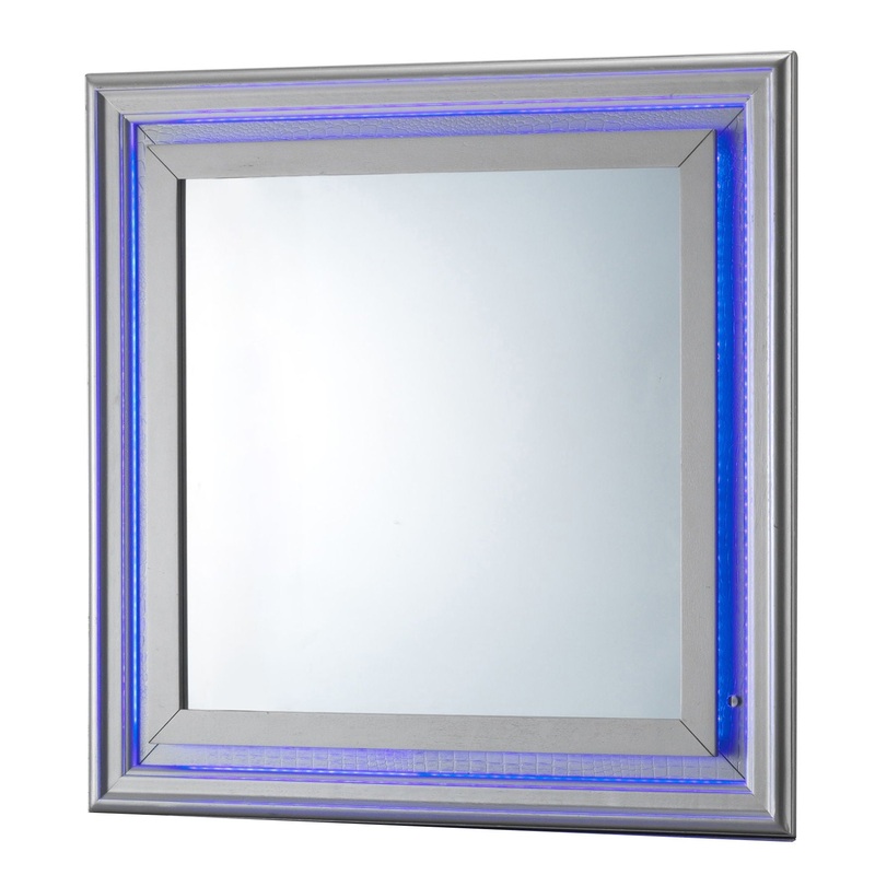 Elegant Transitional LED Mirror