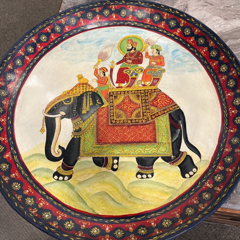 Elephant Plate Decor