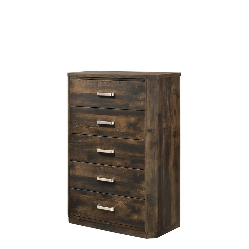 Elettra - Rustic Chest - Walnut