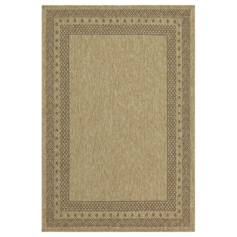 Earth - 7'10" X 10'3" Polypropylene Indoor, Outdoor Area Rug - Jute, Mocha