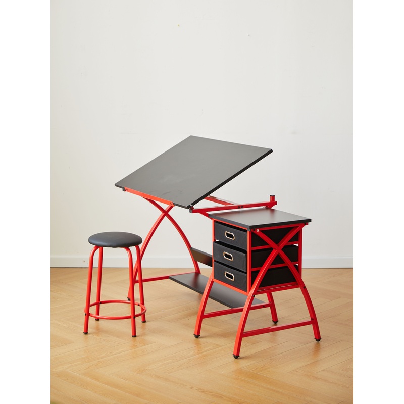 Drafting Table With Stool