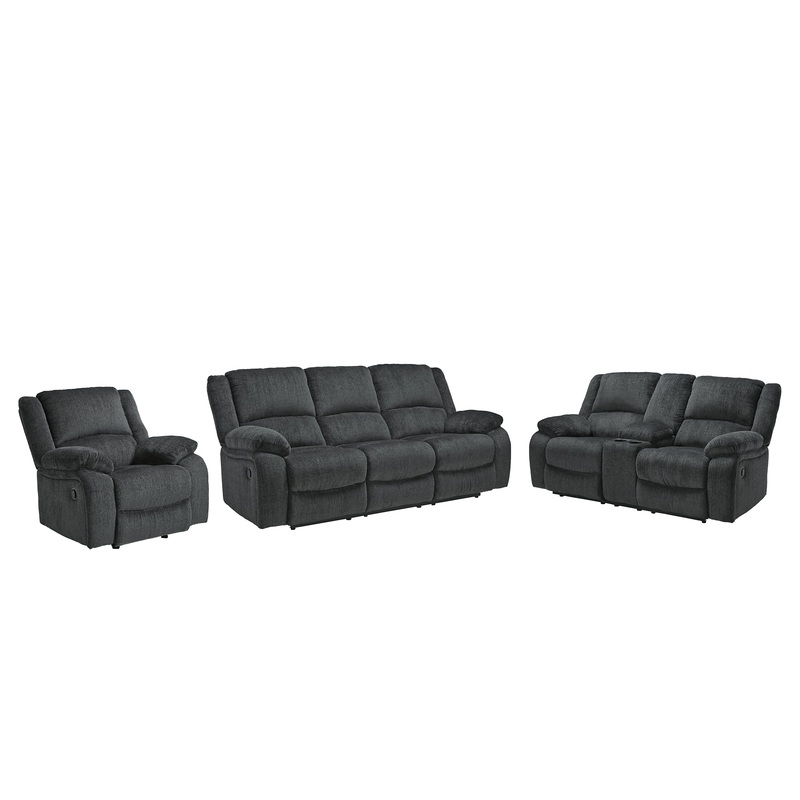 Draycoll Sofa, Loveseat and Recliner