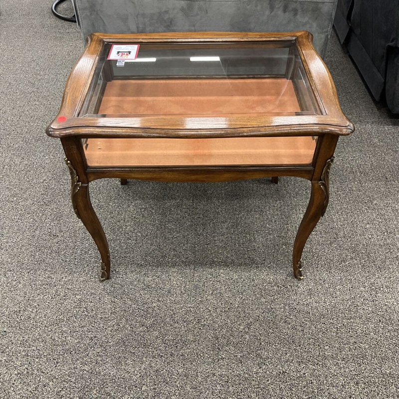 Display Case Side Table