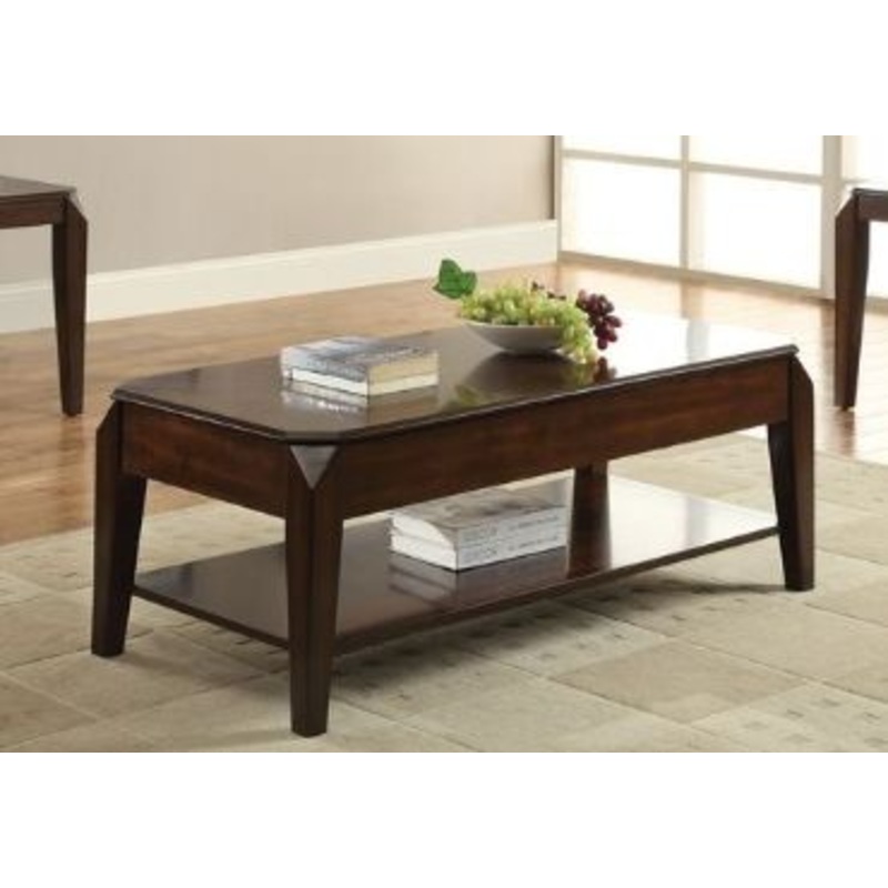 Docila - Table With Lift Top - Walnut