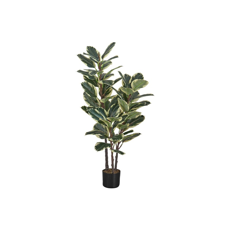 47" Tall, Artificial Plant, Oak Tree, Indoor, Faux, Fake, Floor, Greenery, Potted, Real Touch, Decorative - Green / Black