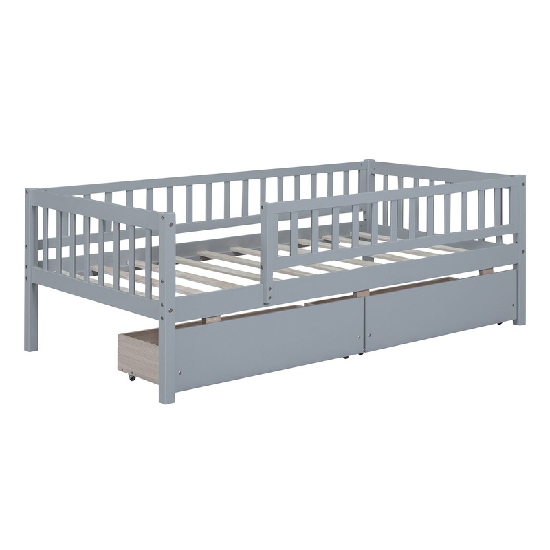 Daybed Bed With Two Drawers