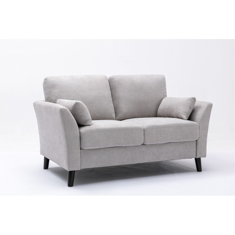 Damian - Woven Fabric Loveseat
