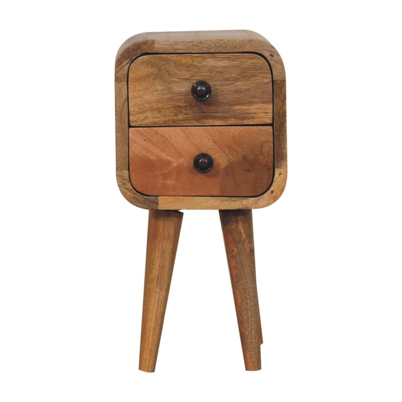 Curved Nightstand, Artisan Furniture