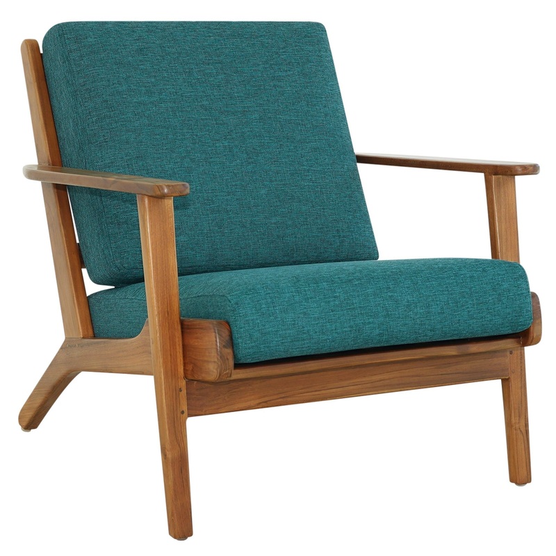 Connor - Modern Genuine Leather Lounge Chair
