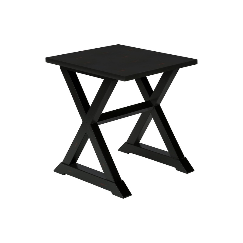 Compact Accent End Table, Square, Transitional