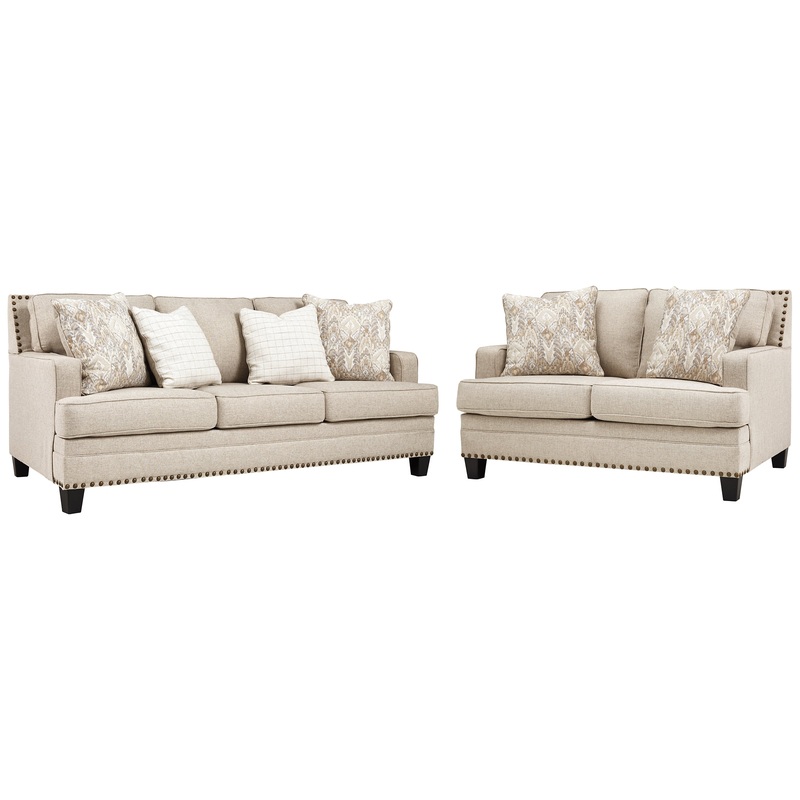 Claredon Sofa and Loveseat