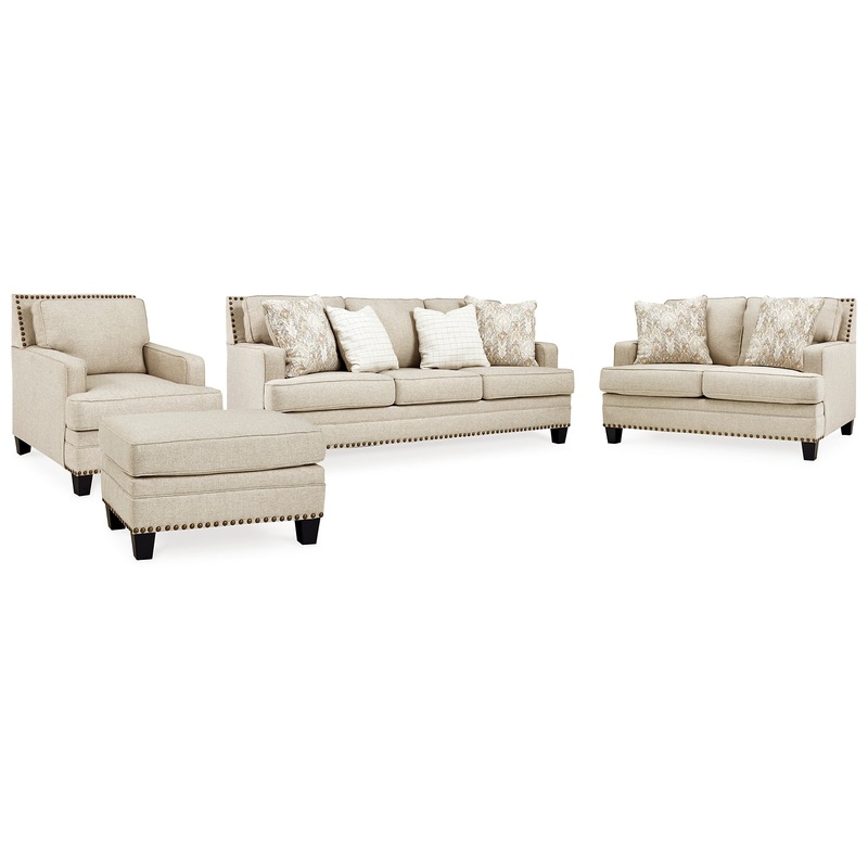 Claredon Sofa, Loveseat, Chair and Ottoman