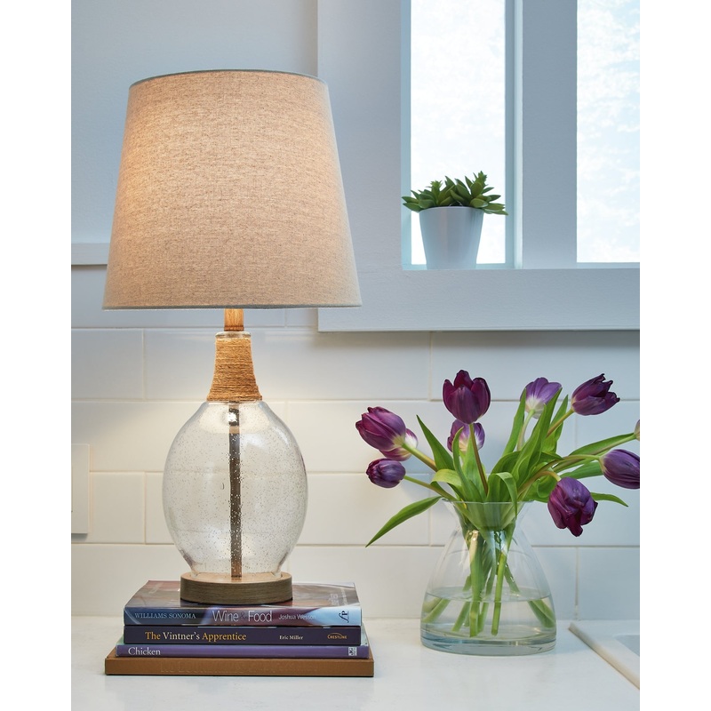Clayleigh Glass Table Lamp (2/CN)