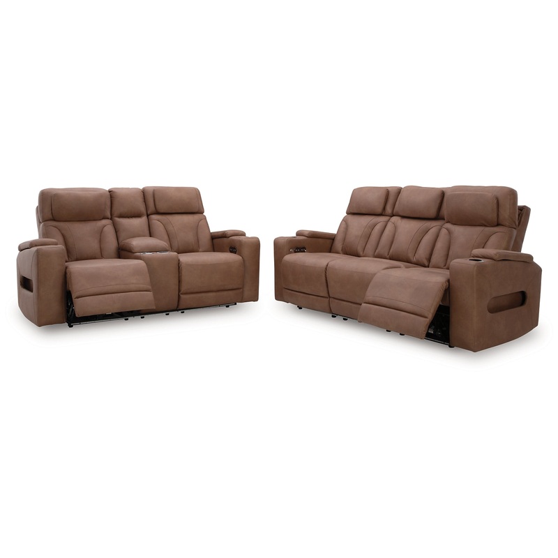 Clean-Slate Sofa and Loveseat