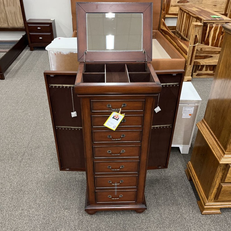 Cherry Jewelry Armoire