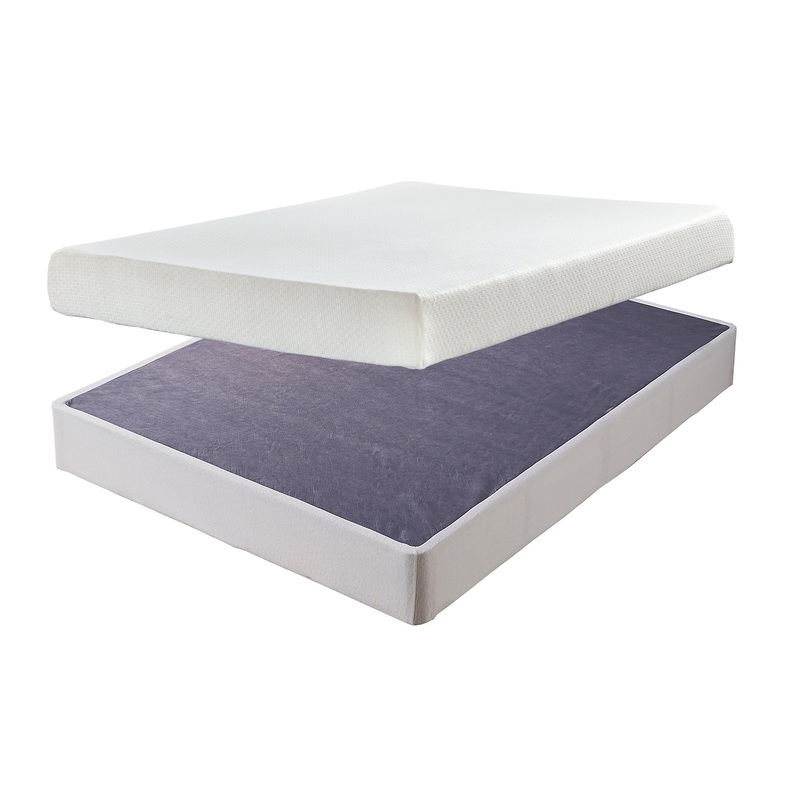 Chime 8 Inch Memory Foam Mattress with Foundation