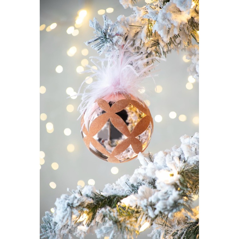 Christmas Ball Ornaments, Decorative Hanging Ball Tree Ornaments For Holiday Party Decorations