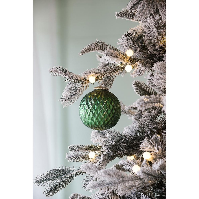 Christmas Ball Ornaments, Glass Decorative Hanging Ball Christmas Tree Ornaments For Holiday Decorations