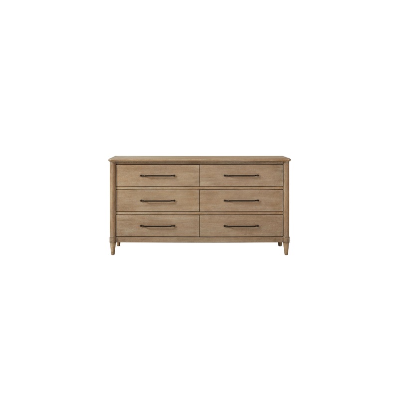 Casual 6 Drawer Dresser - Sand