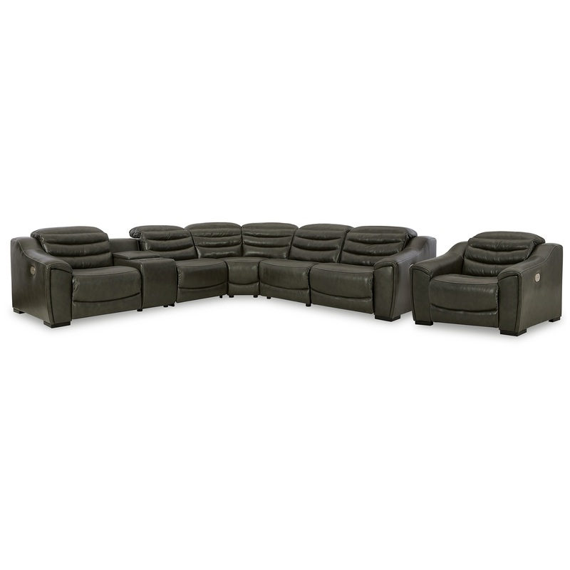 Center Line 6-Piece Sectional with Recliner