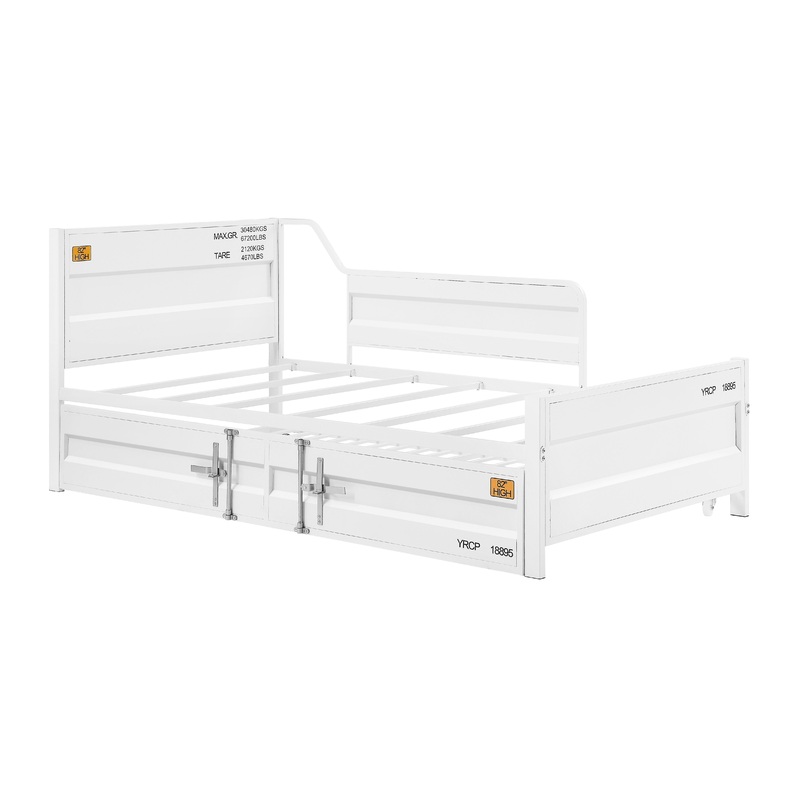 Cargo - Twin Daybed With Trundle - White