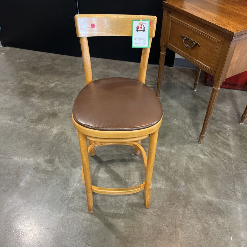 2-tone Cane Stool