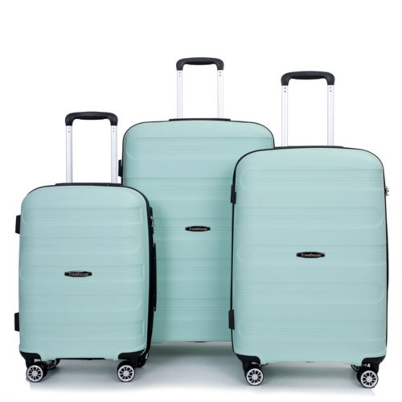 3 Piece Set Hardshell Suitcase Spinner Wheels