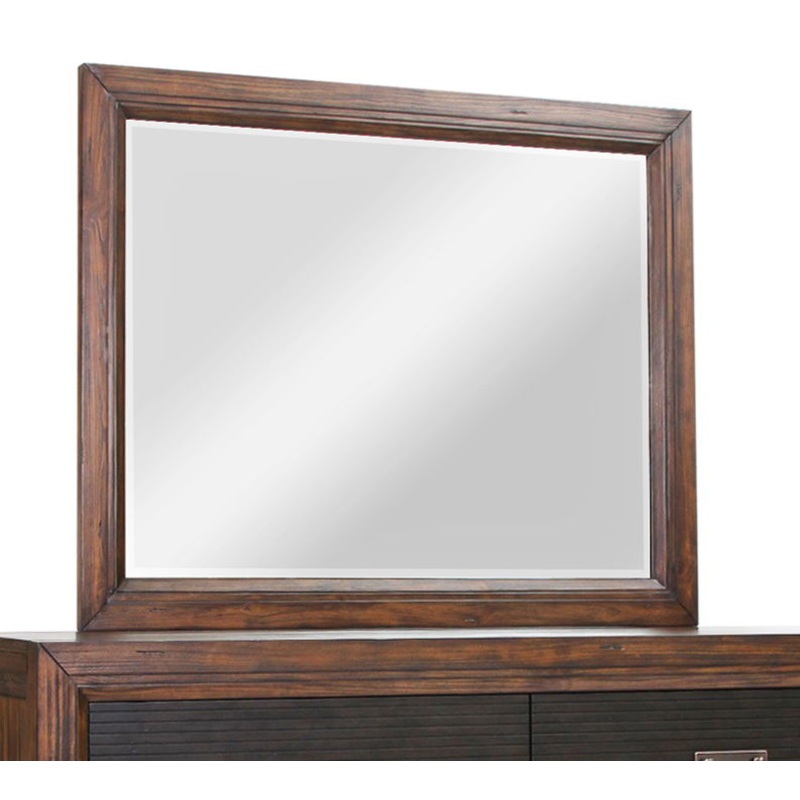 Branson - Mirror - Rustic Buckeye