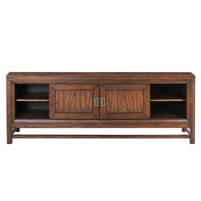 Branson - TV Stand Console, For TVs Up To 85", Two Tone - Brown