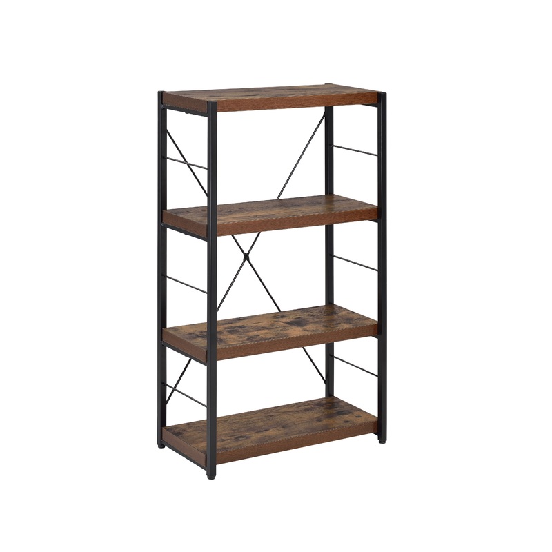 Bob - Bookshelf - Weathered Oak / Black