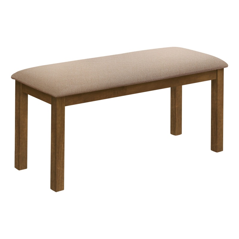 Bench, Rectangular, Upholstered, Dining Room, Entryway, Transitional