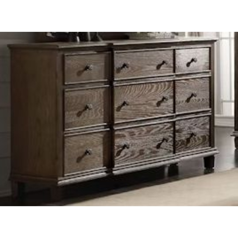 Baudouin - Weathered Dresser - Oak