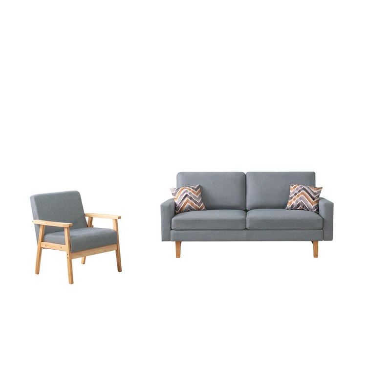 Bahamas - Sofa Set With 2 Throw Pillows