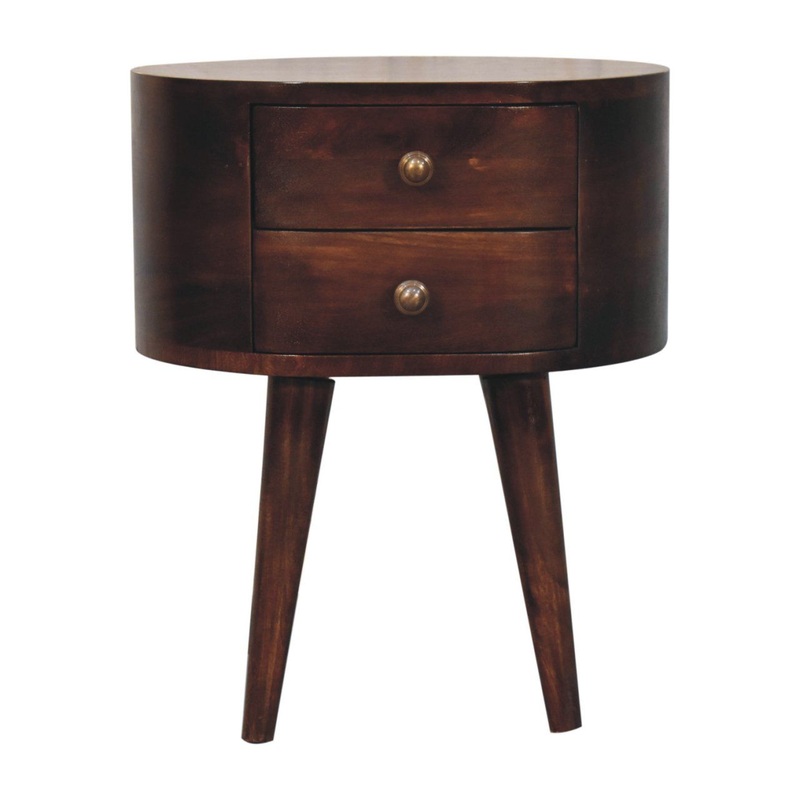 Artisan Furniture Rounded Bedside Table