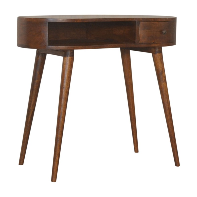 Artisan Furniture Rounded Writing Desk - Chestnut