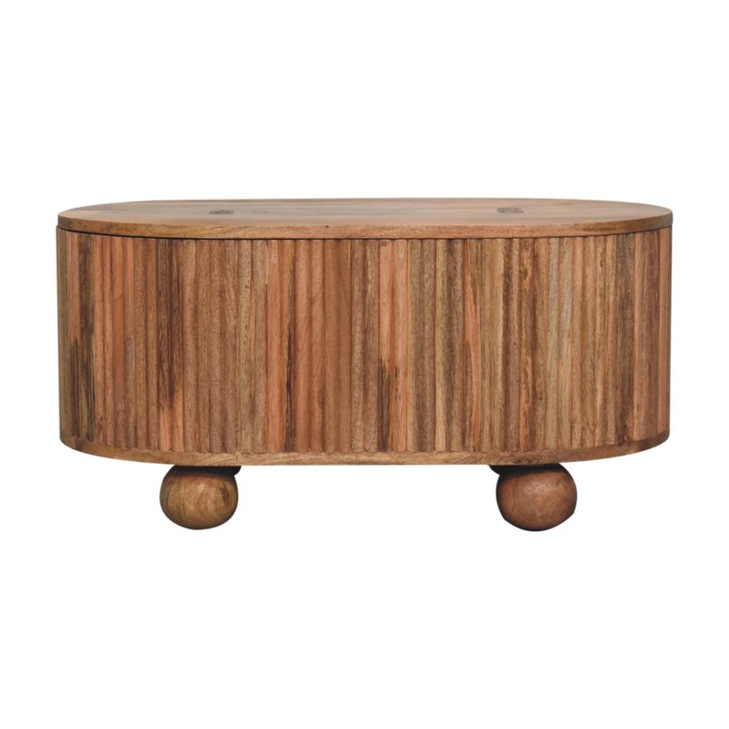 Artisan Furniture Soba - Ball Lid Up Coffee Table - Oak