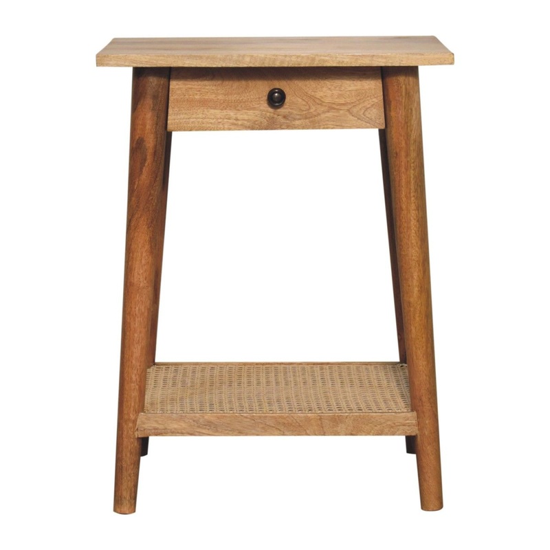 Artisan Furniture Woven End Table - Brown