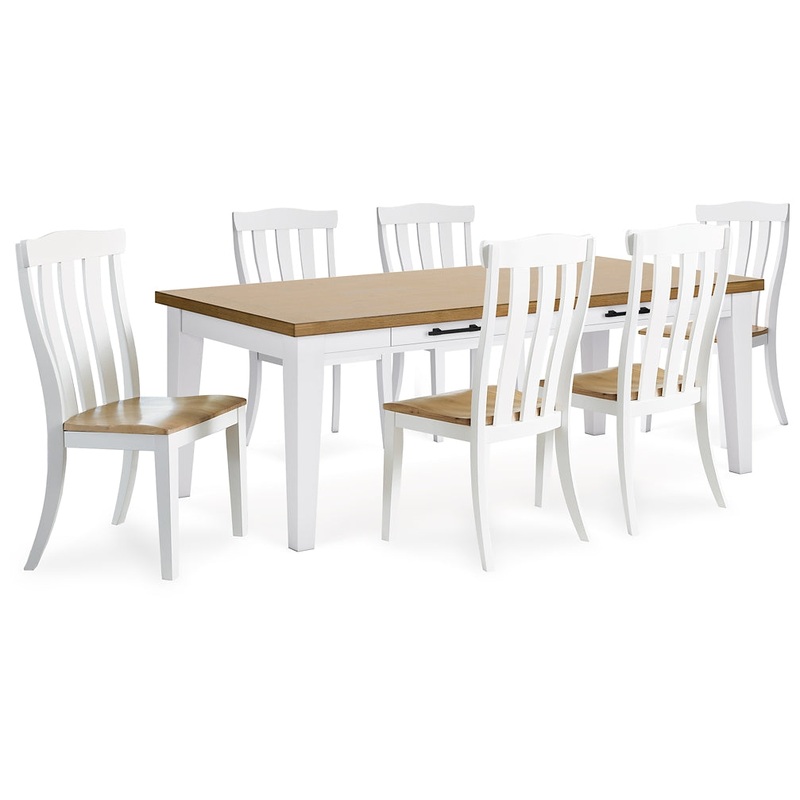 Ashbryn Dining Table and 6 Chairs