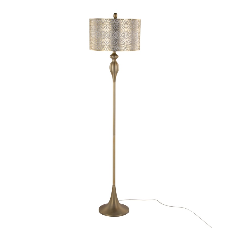 Ashland - Contemporary Floor Lamp Laser Cut