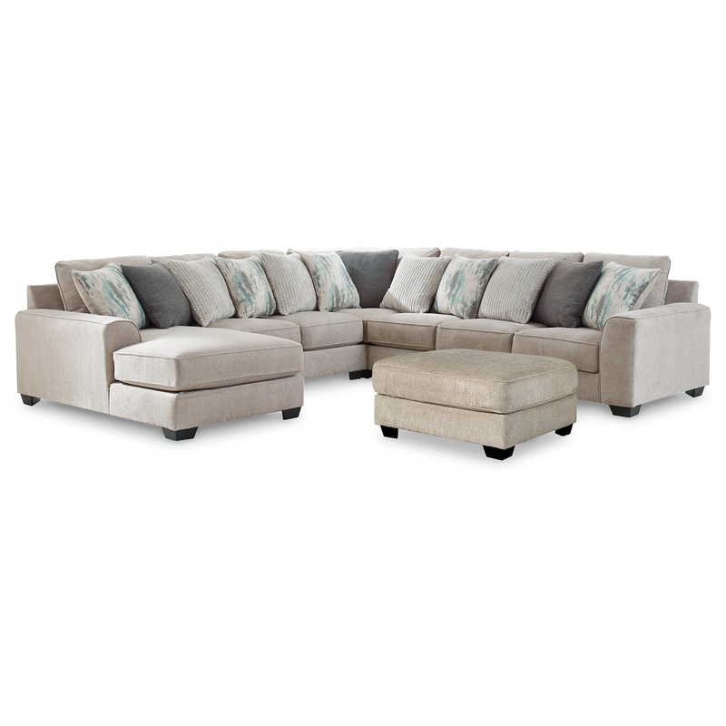 Ardsley 5-Piece Sectional with Ottoman