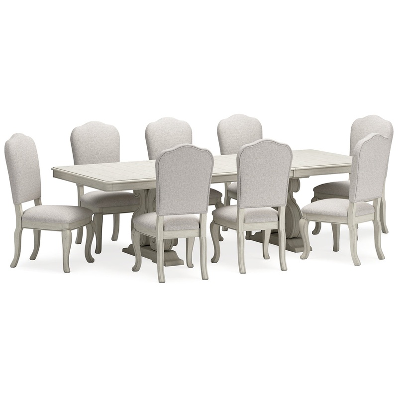 Arlendyne Dining Table and 8 Chairs