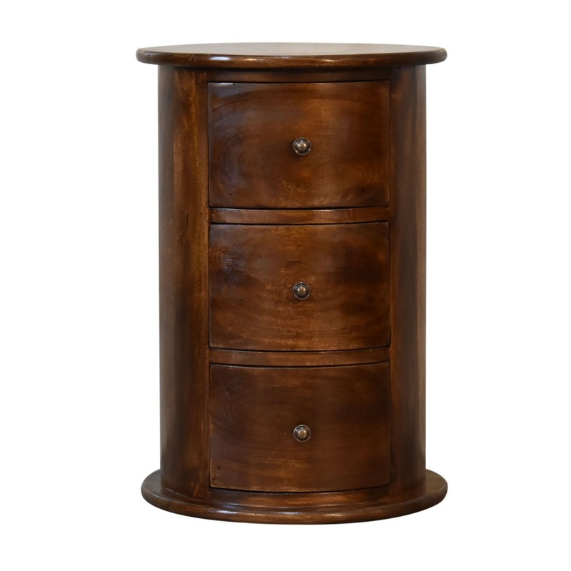 Artisan Furniture 3 Drawer Drum - Chestnut