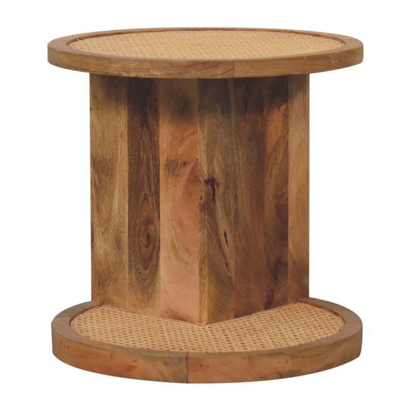 Artisan Furniture Close Knit Corner End Table - Oak