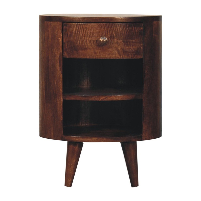 Artisan Furniture Cortez - Bedside Table - Walnut