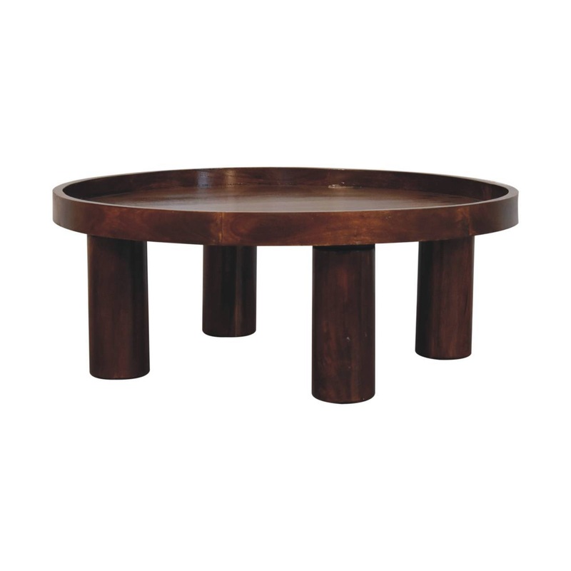 Artisan Furniture Crescent Coffee Table - Chestnut